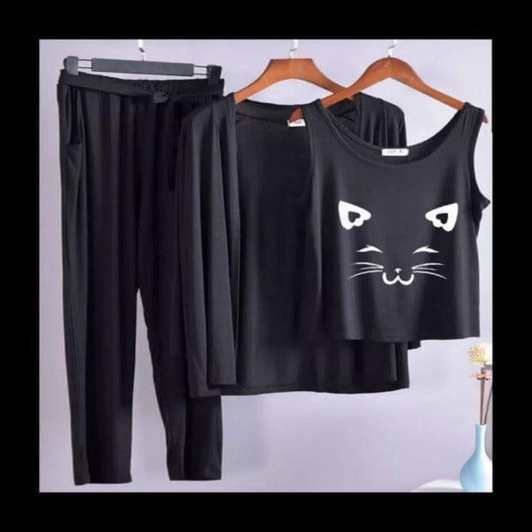 Three piece night wear