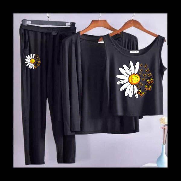 Three piece night wear