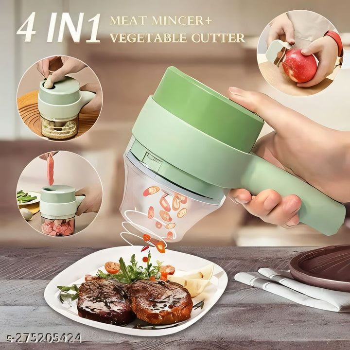 4in 1 rechargeable slicer