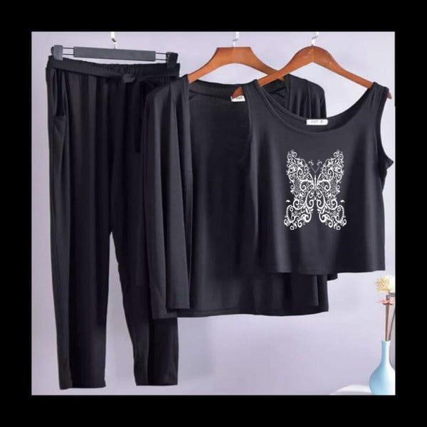 Three piece night wear