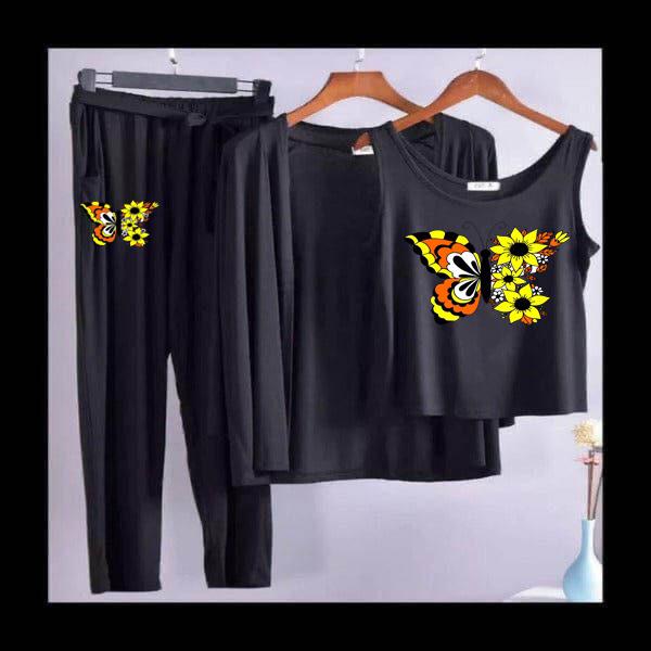 Three piece night wear