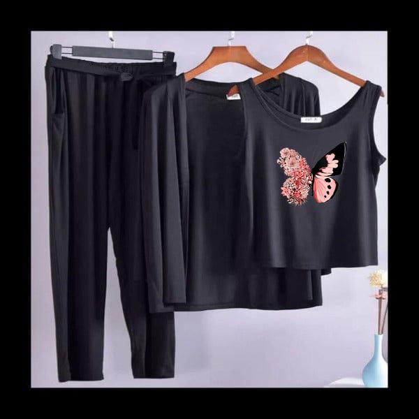 Three piece night wear