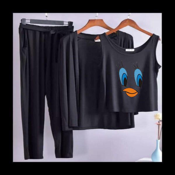 Three piece night wear